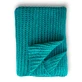 Knitted blanket, 80 x 100 cm, Breeze Ocean, Tuxi