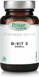 Power Health Platinum Range D-Vit 3 Vitamin for Immune Support &amp; Egg Health 5000iu 60 Tablets