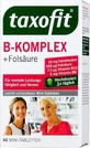 Taxofit B-Complex Forte + Ácido Fólico Vitamina para fortalecimento da energia, do sistema imunológico e do sistema nervoso 40 comprimidos