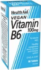 Health Aid B6 Βιταμίνη B6 Βιταμίνη για την υγεία του νευρικού συστήματος 100mg 90 δισκία