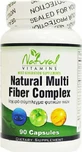 Natural Vitamins Complemento Alimenticio Complejo Multifibra Especial 90 cáps.