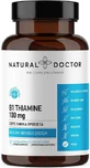 Natural Doctor B1 Thiamin-Vitamin für die Gesundheit des Nervensystems 100mg 90 pflanzliche Kapseln