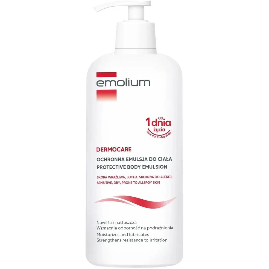 Emolium Dermocare védő testápoló emulzió 400 ml
