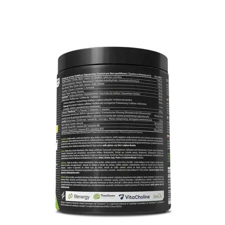Skill Nutrition Pre-Workout, prášek, příchuť zelené jablko, 400 g